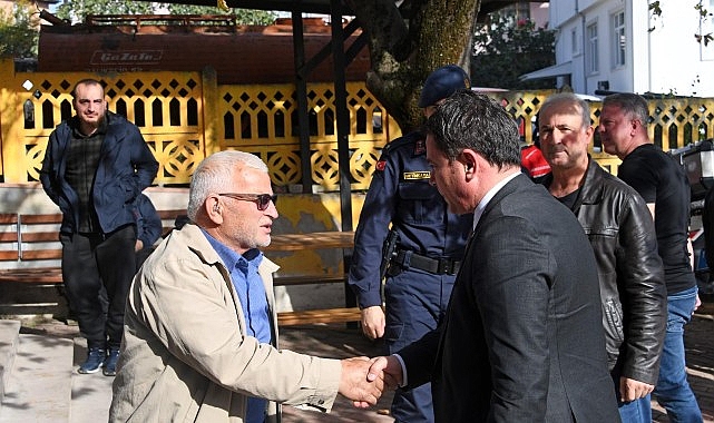 Başkan Aydın’ın Cuma Durağı Bu Kez Çağlayan Mahallesi Oldu