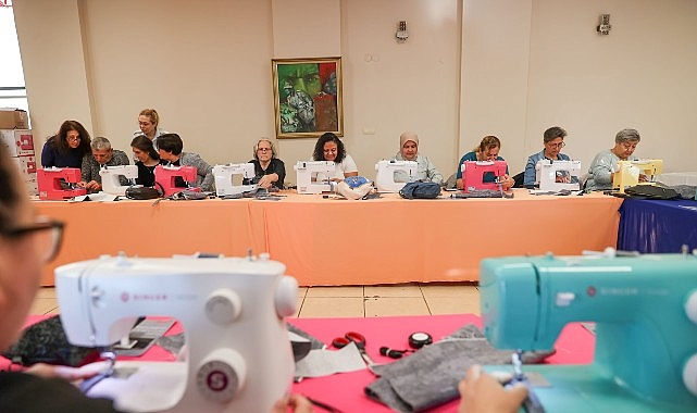 Bucalı kadınların emeği öğrencilere burs oldu