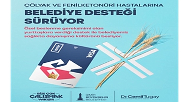 Büyükşehir'den çölyak ve fenilketonüri hastalarına büyük destek