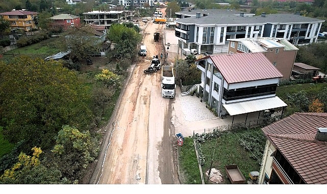 Büyükşehir, Kartepe Çepni Caddesi'ni yeniliyor