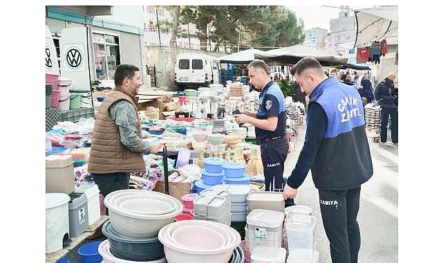 Canik'te Semt Pazarlarına Sıkı Takip