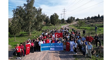 Cumhuriyet Bayramı Etkinlikleri, Çiğli’de Cumhuriyet Doğa Yürüyüşü ile Sona Erdi