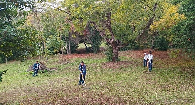 Darıca Millet Bahçesi'nde temizlik seferberliği