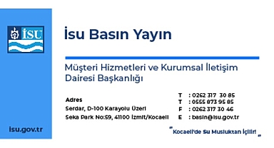 İSU, Gölcük Çiftlik Mahallesi’nde 48 Kilometrelik Altyapı Yenilemesini Tamamladı
