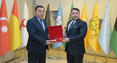 Kahramankazan Belediyesi ile Kırgızistan Narın Belediyesi arasında 'Kardeş Şehir Protokolü' imzalandı