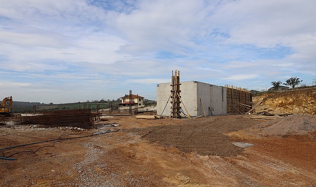 Kandıra Fındık Depolama Tesisi'nde ilerleme yüzde 20