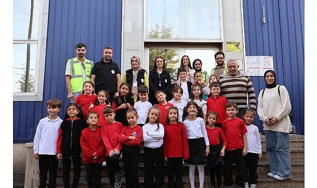 Kartepe’de Çocuklara Geri Dönüşüm Bilinci Aşılanıyor