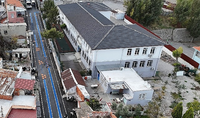 Konak’ta okul yolu renkli, çocuklar mutlu