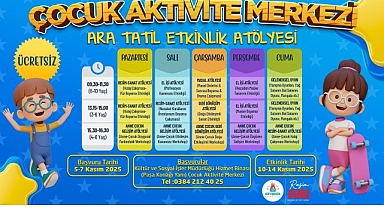 Nevşehir Belediyesi’nden Çocuklara Özel Ara Tatil Etkinlikleri