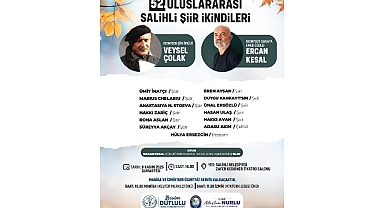T.C. Salihli Belediyesi, 52. Şiir İkindileri’ni Düzenliyor