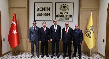 Başkan Altay Şeb-i Arus Törenleri İçin Konya'ya Gelen Uluslararası Heyetleri Ağırlıyor