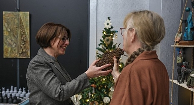 Başkan Köymen ‘Atıklardan Harikalara’ sergisini ziyaret etti