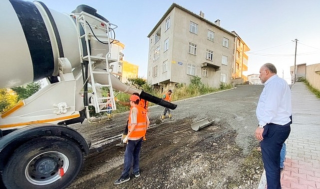 Başkan Sandıkçı: "Canik'imiz için durmuyoruz, çalışıyoruz, üretiyoruz"