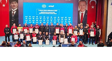BAYRAK ekibi, AFAD tarafından akredite edildi