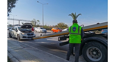 Büyükşehir’den trafiğe anında müdahale