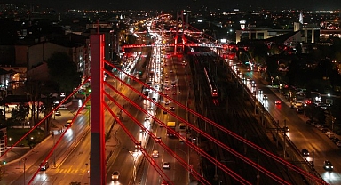 Büyükşehir'in projeleri ışıltılı bir manzara sunuyor