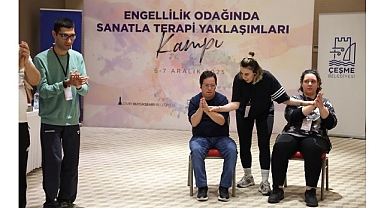 Çeşme’de Engellilik Odağında Sanatla Terapi Yaklaşımları Kampı 