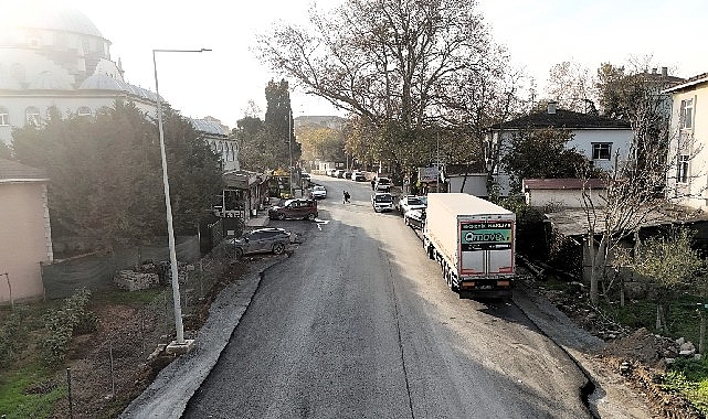 Gebze Balçık'ta yol konforu artıyor