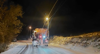 İnegöl Belediyesi Karla Mücadele İçin Teyakkuzda