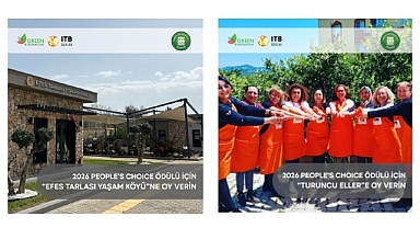 İzmir’in üç güçlü sürdürülebilir turizm hikâyesi “Halkın Seçimi” finalinde