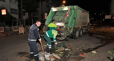 Keçiören'de Pazarların Ardından Hijyen Seferberliği