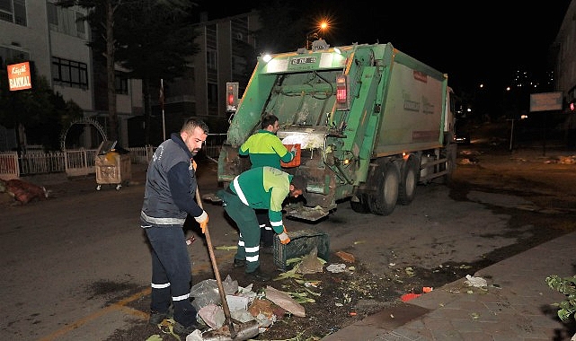 Keçiören'de Pazarların Ardından Hijyen Seferberliği