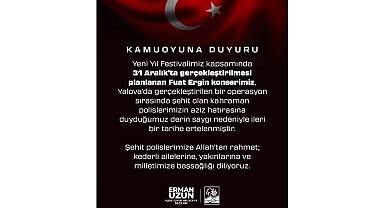 Konser Erteleme Duyurusu