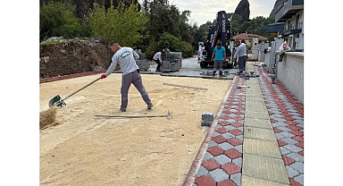 Kuzdere’de altyapı çalışması