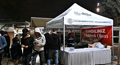 Manisa Büyükşehir’den Regaip Kandili İkramı