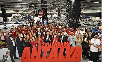 MediaMarkt yılın son mağazasını Antalya’da açtı