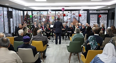 Nilüfer’de yaşlılar yeni yılı coşkuyla karşıladı