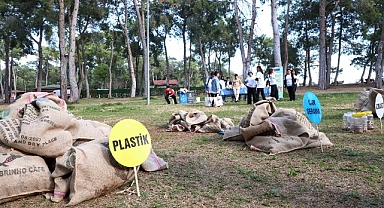  Orman ekosisteminde atıkların tehlikesi uygulamalı gösterildi
