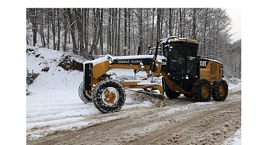 Osmangazi’de Karla Kapanan Yollara Anında Müdahale