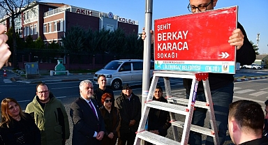 Şehit Berkay Karaca’nın ismi Lüleburgaz’da yaşatılıyor!