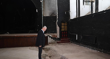 Tarihi Kültür Merkezindeki Restorasyon Sona Yaklaştı