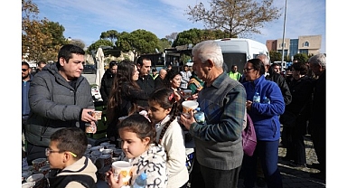 Vatandaşlar aynı sofrada buluşarak Gülşah Durbay’ı rahmetle andı