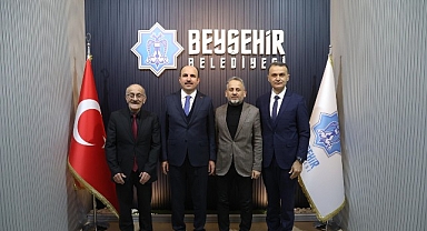 Başkan Altay Beyşehir ve Derebucak Belediyelerini Ziyaret Etti