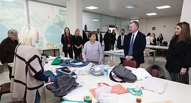 Başkan Büyükakın’dan KO-MEK’e ziyaret