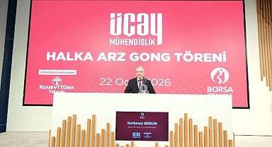 Borsa İstanbul’da gong Üçay Mühendislik için çaldı