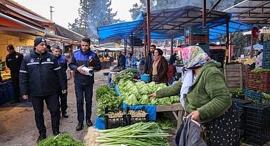 Buca Belediyesi’nden pazar yerlerinde “kayıt dışı” operasyonu