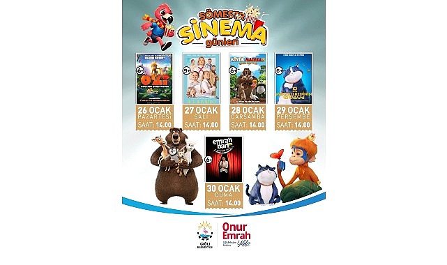 Çiğli’de Yarıyıl Tatili Sinema ve Eğlenceyle Şenleniyor