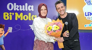 Çocuklar 'Lemi Abi'nin renkli dünyasına konuk oldu