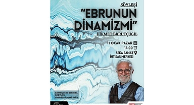 Ebru sanatının ustası sanatseverlerle buluşacak