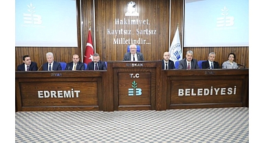 Edremit’te yılın ilk muhtarlar toplantısı yapıldı