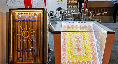 EKDAĞ’ın kurutma tesisinde üretilen ürünler fuarda tanıtıldı 