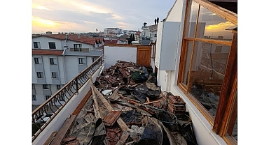 Fırtına mağduru şehit ailesine Büyükşehir’den destek