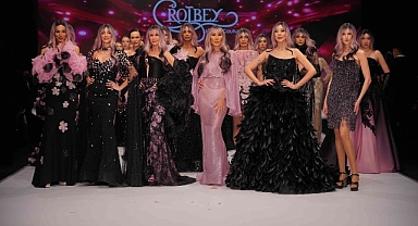IF Wedding Fashion İzmir'de gala defilesinde yıldızlar geçidi