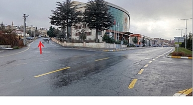 İl Trafik Komisyonu Kararıyla Yol “Tek Yön” Yapıldı