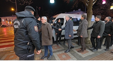 İnegöl Protokolünden Yeni Yıl Ziyatretleri