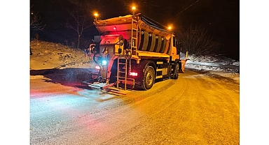 Kar Yağışı Osmangazi’de Hayatı Aksatmadı